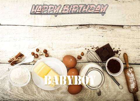 Happy Birthday Babyboy Cake Image