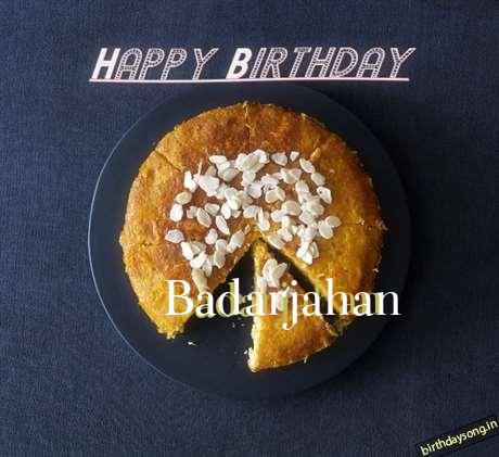 Happy Birthday Badarjahan Cake Image