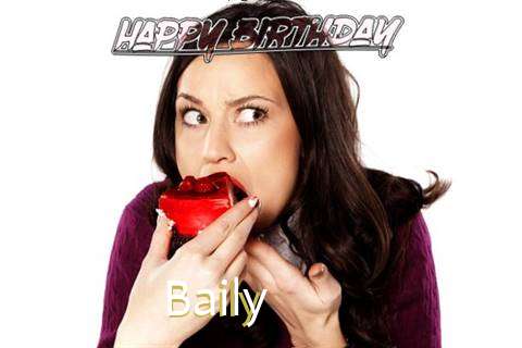 Happy Birthday Wishes for Baily