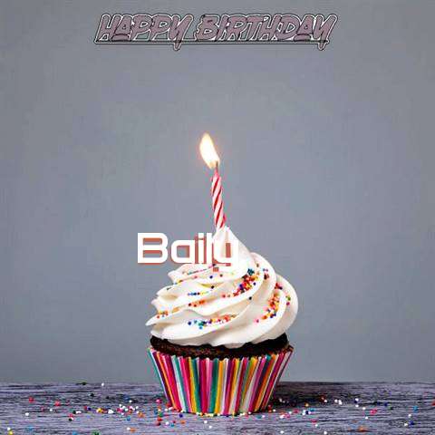 Happy Birthday to You Baily