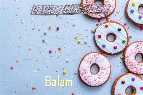 Happy Birthday Balam Cake Image