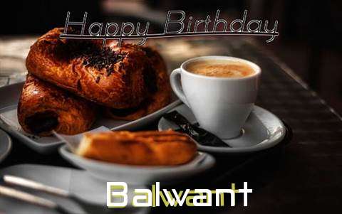 Happy Birthday Balwant Cake Image