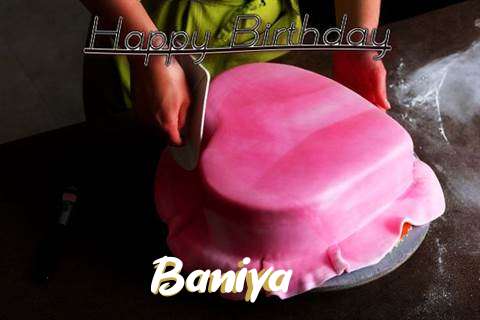 Happy Birthday Cake for Baniya