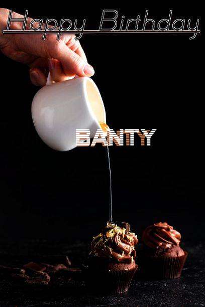 Happy Birthday Banty Cake Image