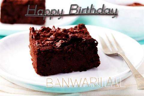Happy Birthday Cake for Banwarilal