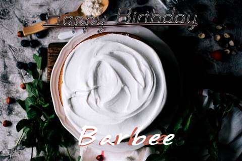 Happy Birthday Barbee Cake Image