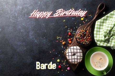 Happy Birthday Wishes for Barde