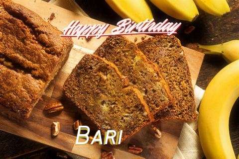 Happy Birthday Bari Cake Image