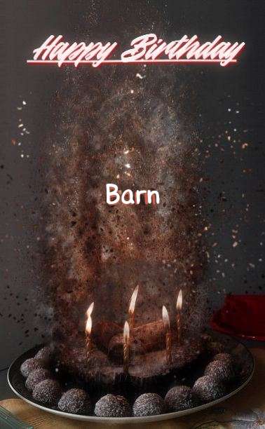 Happy Birthday Cake for Barn