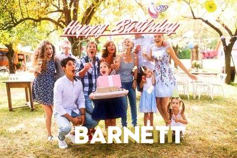 Happy Birthday Cake for Barnett