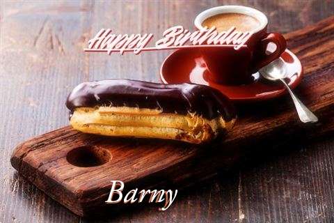 Happy Birthday Barny Cake Image