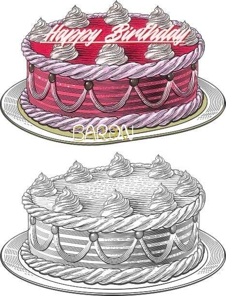Happy Birthday Baron Cake Image