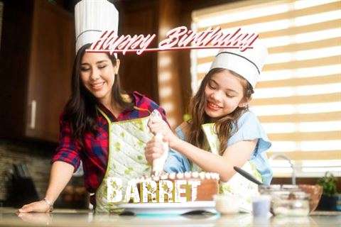 Birthday Wishes with Images of Barret