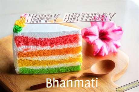 Happy Birthday Bhanmati Cake Image