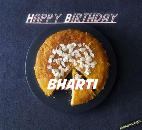 Happy Birthday Bharti Cake Image