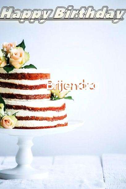 Happy Birthday Brijendra Cake Image