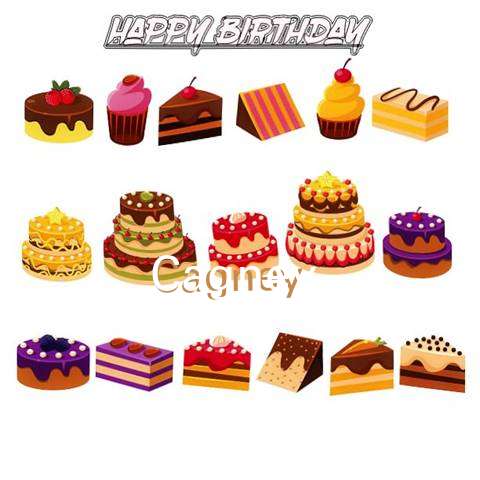 Happy Birthday Cagney Cake Image