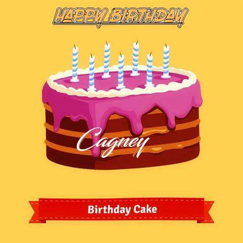 Happy Birthday Cagney Song with Cake Images