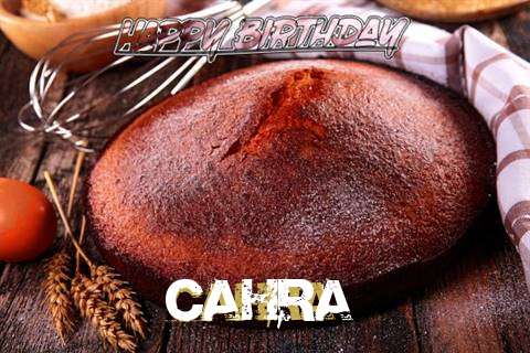 Happy Birthday Cahra Cake Image