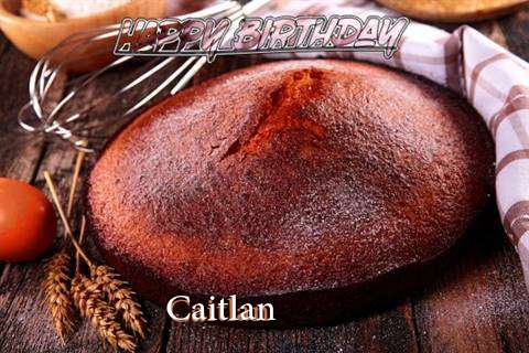 Happy Birthday Caitlan Cake Image