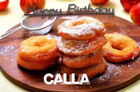 Happy Birthday Wishes for Calla