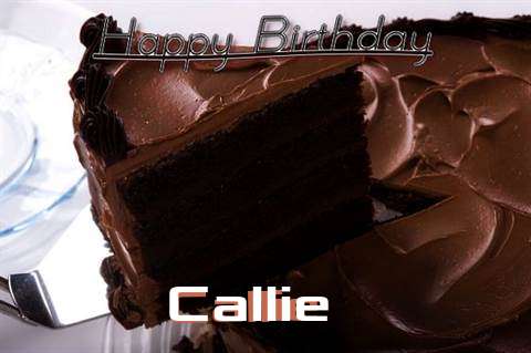 Birthday Wishes with Images of Callie
