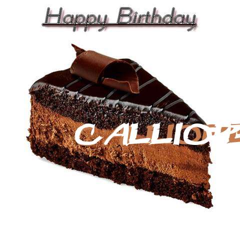 Birthday Wishes with Images of Calliope