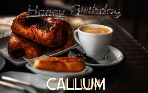Happy Birthday Callum Cake Image
