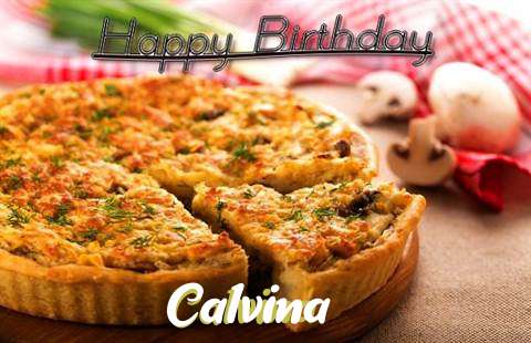 Birthday Wishes with Images of Calvina