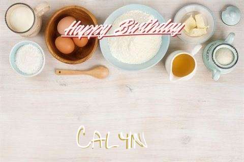 Birthday Wishes with Images of Calyn