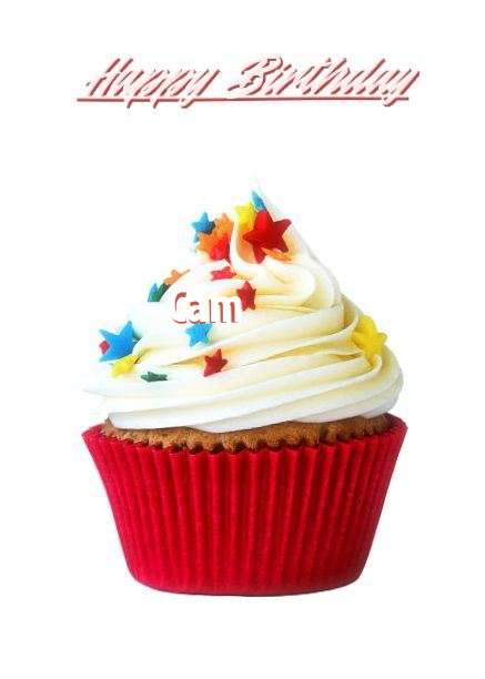 Happy Birthday Cam Cake Image