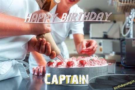Birthday Wishes with Images of Captain