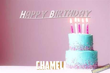 Happy Birthday Cake for Chameli