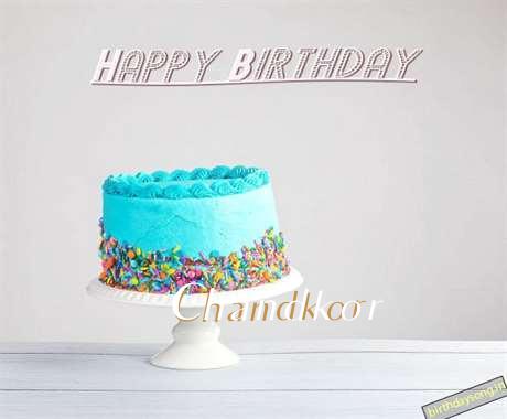 Happy Birthday Chandkor Cake Image