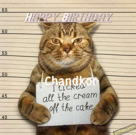 Happy Birthday Cake for Chandkor