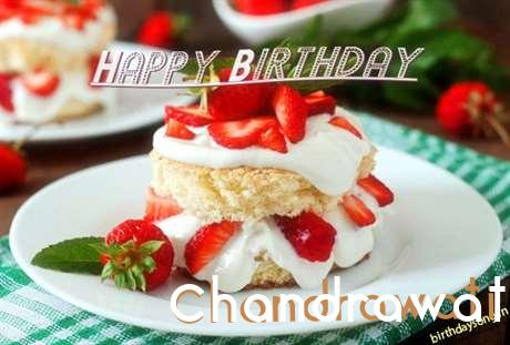Happy Birthday Chandrawati Cake Image