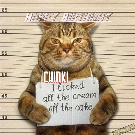 Happy Birthday Cake for Chinki