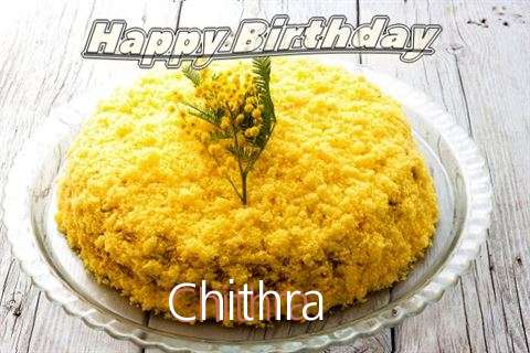 Happy Birthday Wishes for Chithra