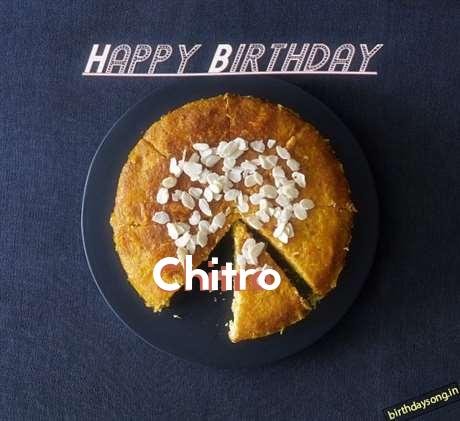 Happy Birthday Chitro Cake Image