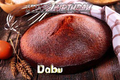 Happy Birthday Dabu Cake Image