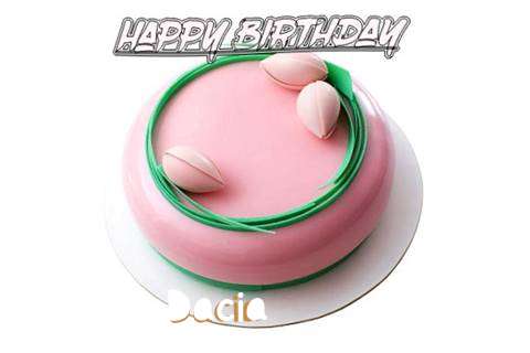 Happy Birthday Cake for Dacia