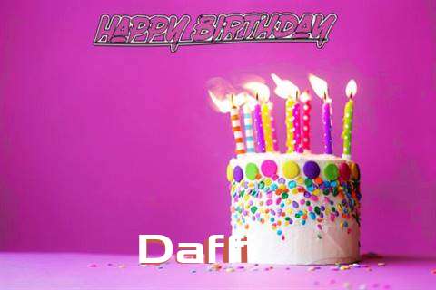 Birthday Wishes with Images of Daffi