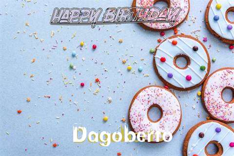 Happy Birthday Dagoberto Cake Image