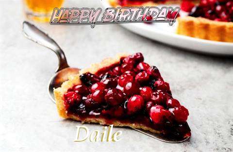 Birthday Wishes with Images of Daile