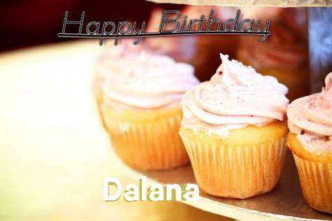 Happy Birthday Cake for Dalana