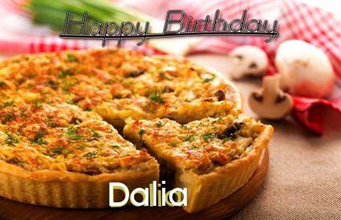 Birthday Wishes with Images of Dalia