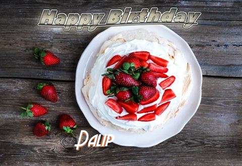 Happy Birthday Dalip Cake Image