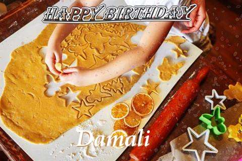 Birthday Wishes with Images of Damali