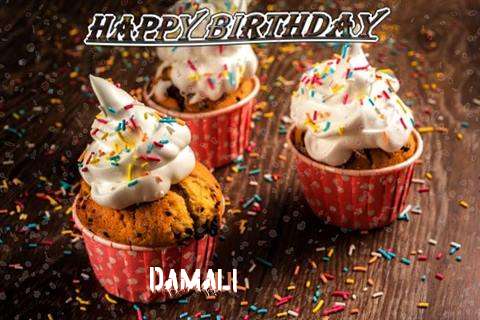 Happy Birthday Damali Cake Image