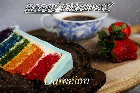 Happy Birthday Wishes for Dameion